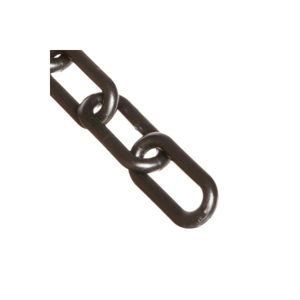 Gec Mr. Chain Plastic Chain, 1in Link, 25'L, HDPE, Black 10003-25 - main